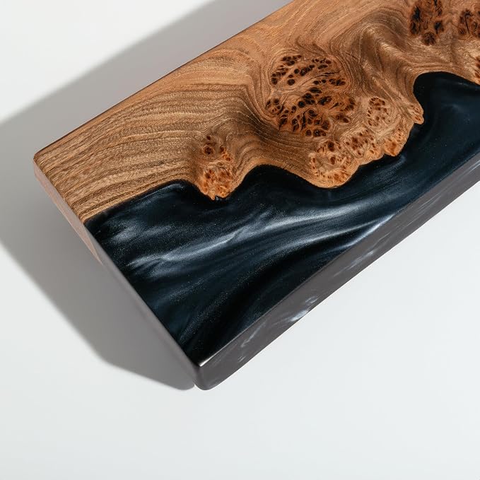 RWA Live Edge Floating Shelf – Unique Wood Floating Shelf - Image 4