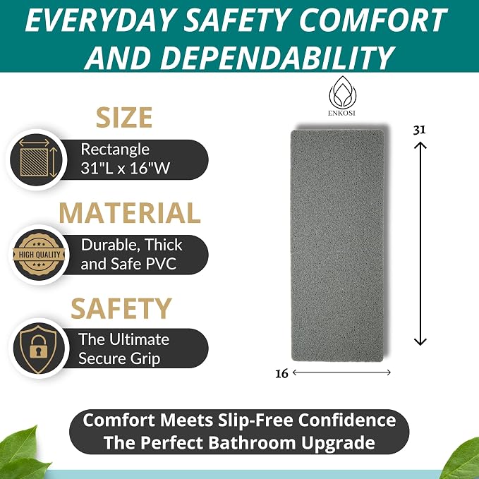 Non Slip Bathtub Mat Shower Mat - Image 3