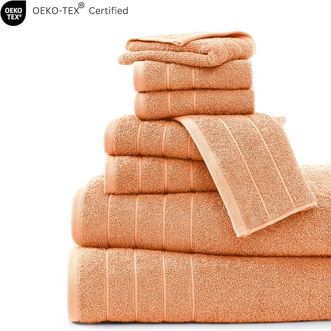 Casa Platino 100% Cotton Bathroom Towel Set - Image 3