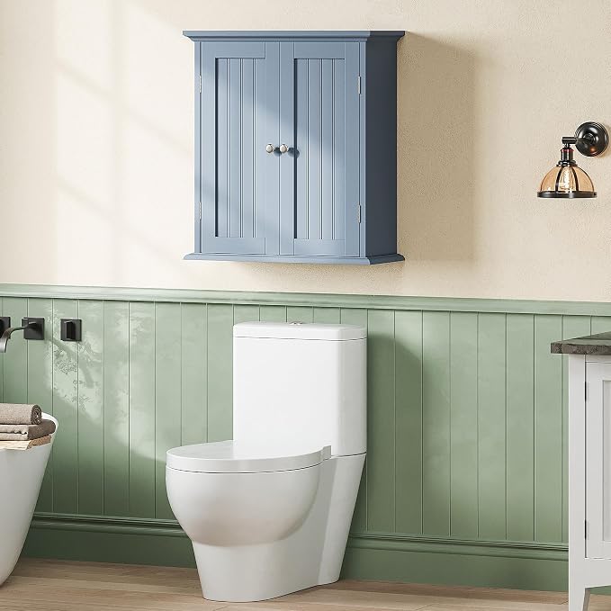 ChooChoo Bathroom Wall Cabinet, Over The Toilet Space Saver Storage Cabinet - Image 7