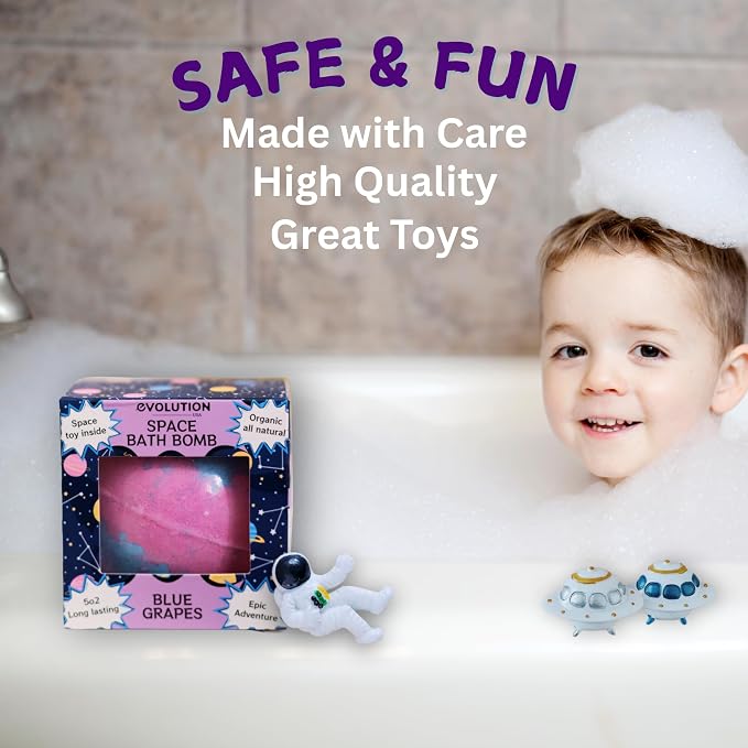 EvolutionUSA 1pc Space Bath Bomb - Image 9