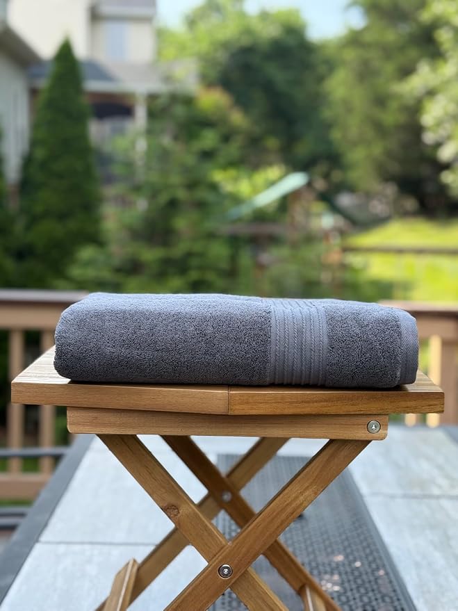 Milara Turkish Luxurious Extra Large Cotton Bath Sheet | Premium Bath Sheet - Image 2
