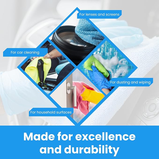 Microfiber Cleaning Cloth 12 Pack - Image 6