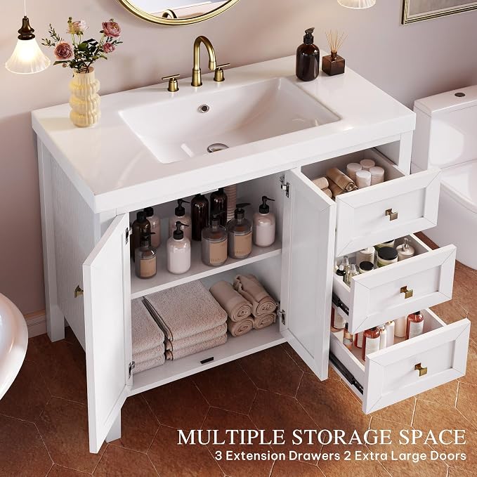 YITAHOME 42" Bathroom Vanity - Image 3