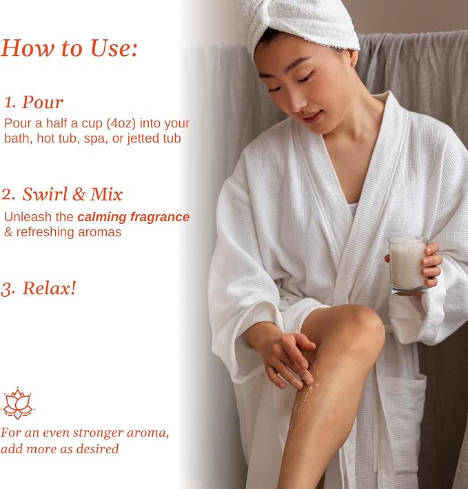 Relax Spa & Bath, Epsom & Dead Sea Salts, Aromatherapy Bath Salts - Image 7