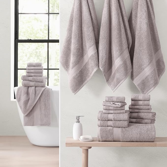 Lane Linen Everyday Luxury Bath Towels Set - Image 3