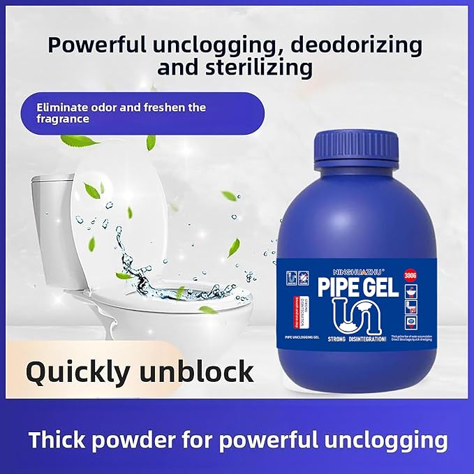 Professional Grade Drain Cleaner, Heavy Duty Pipe Unblocker - Image 3