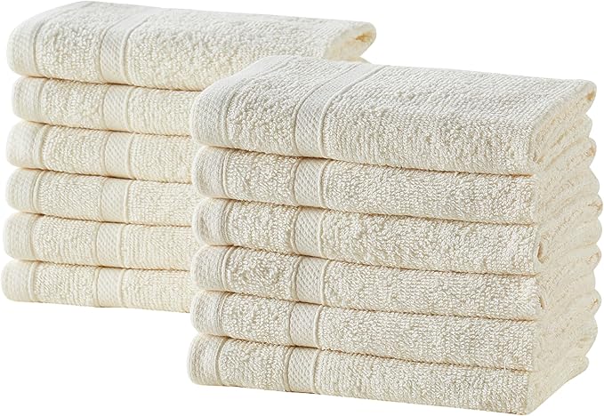 CLOROX Bleach Friendly, Quick Dry, 100% Cotton Washcloths, Highly Absorbent - Image 8