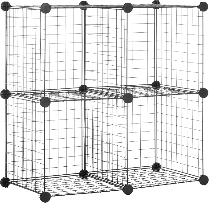Amazon Basics 4 Cube Storage Organizer by AmazonBasics