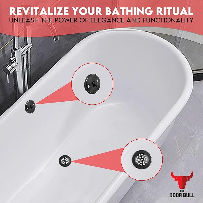 Trip Lever Bathtub Drain Kit - Image 4