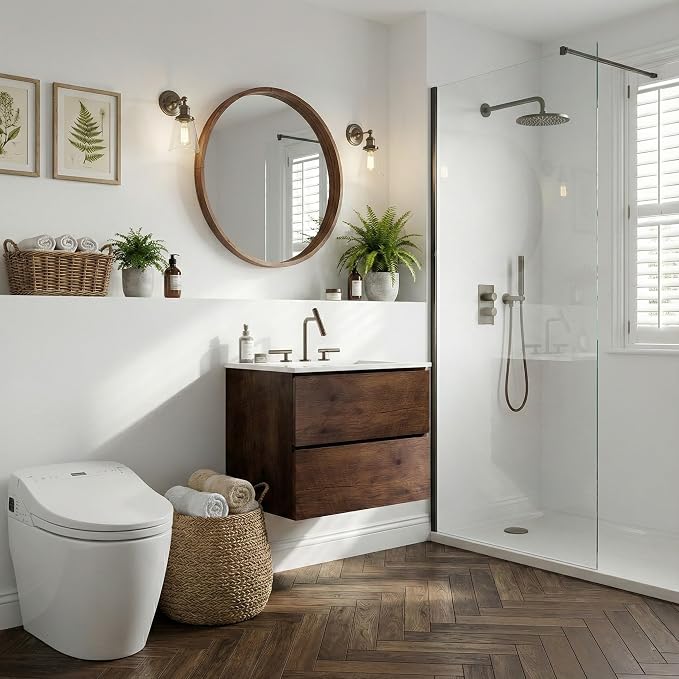 Wall Mounted Floating Bathroom Vanity - Image 8