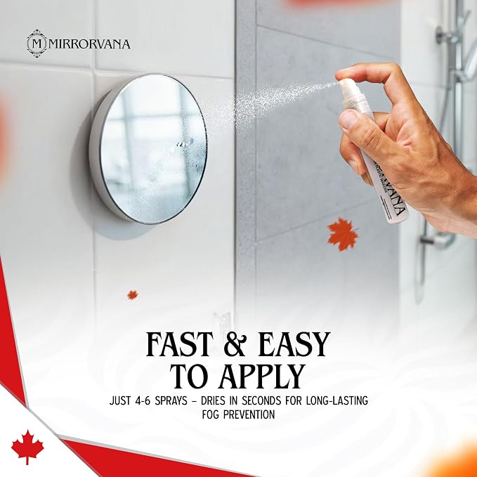 MIRRORVANA Anti Fog Spray for Shower Mirror - Image 5
