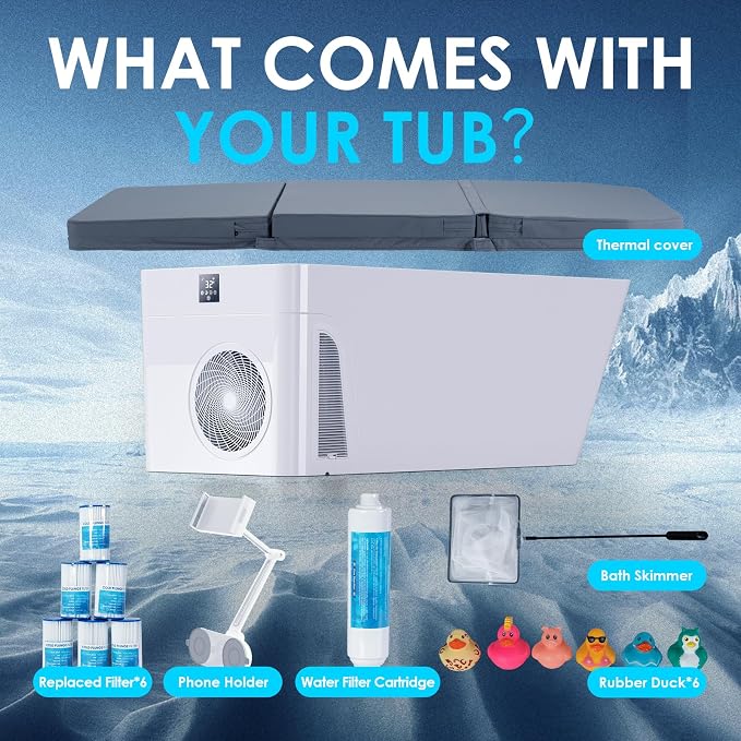 Cold Plunge Tub, Ice Bath Tub - Image 7