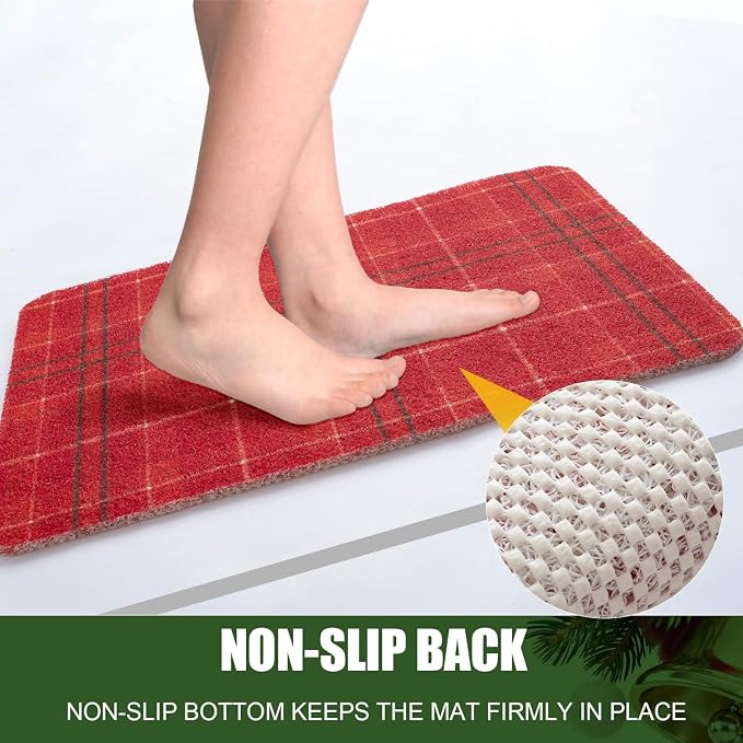 Christmas Non-Slip Bathtub Mat, Anti Slip Shower Mat, Fast Drying Bathtub Mats - Image 4