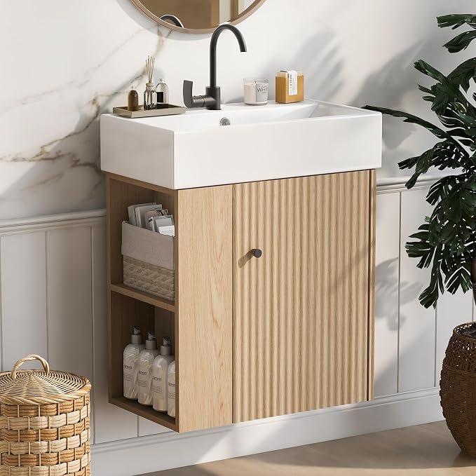 Merax Floating Bathroom Vanity by Merax
