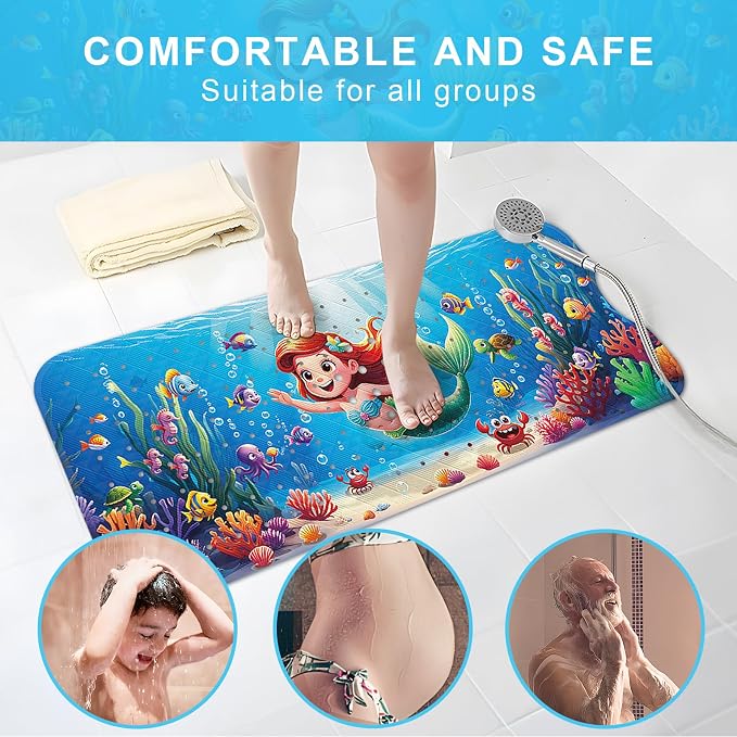 Upgrade Cartoon Baby Bath Mat Non Slip - Image 7