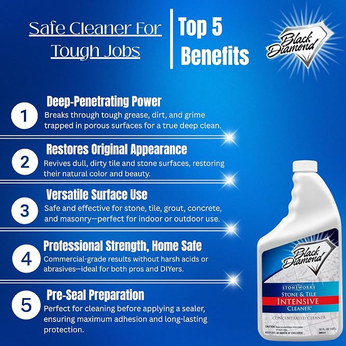 Black Diamond Stoneworks Stone & Tile Intensive Cleaner: Concentrated Deep - Image 2