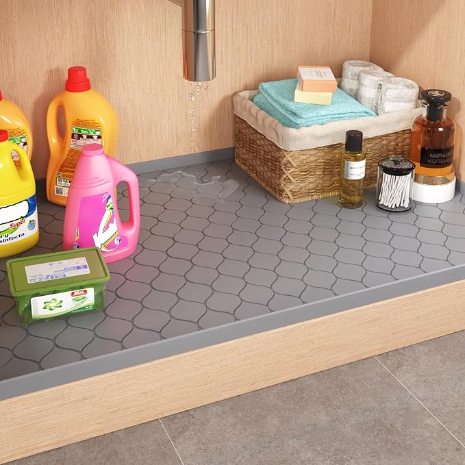 Silicone Under Sink Mat 40" x 19", kitchen Essentials and Gadgets, Shelf liner - Image 2