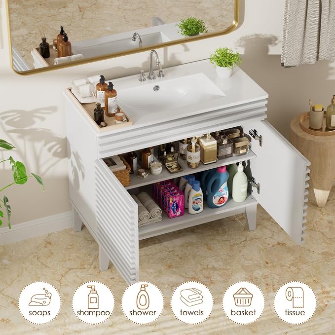 ROOMTEC 36" Bathroom Vanity - Image 4
