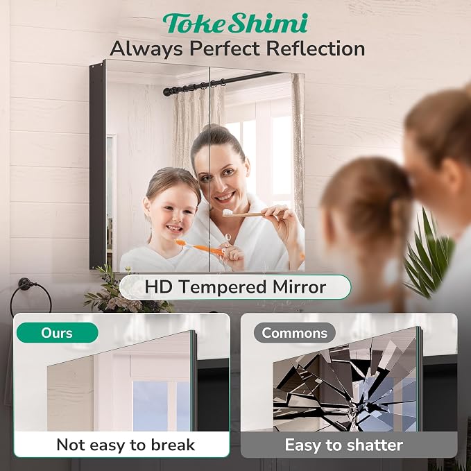 TokeShimi 48x24 Bathroom Medicine Cabinet - Image 8