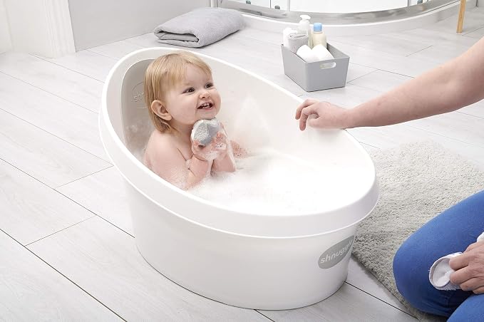 Toddler Bath Tub | Larger Bath for Bigger Kids at Bathtime | Includes Warm and - Image 6