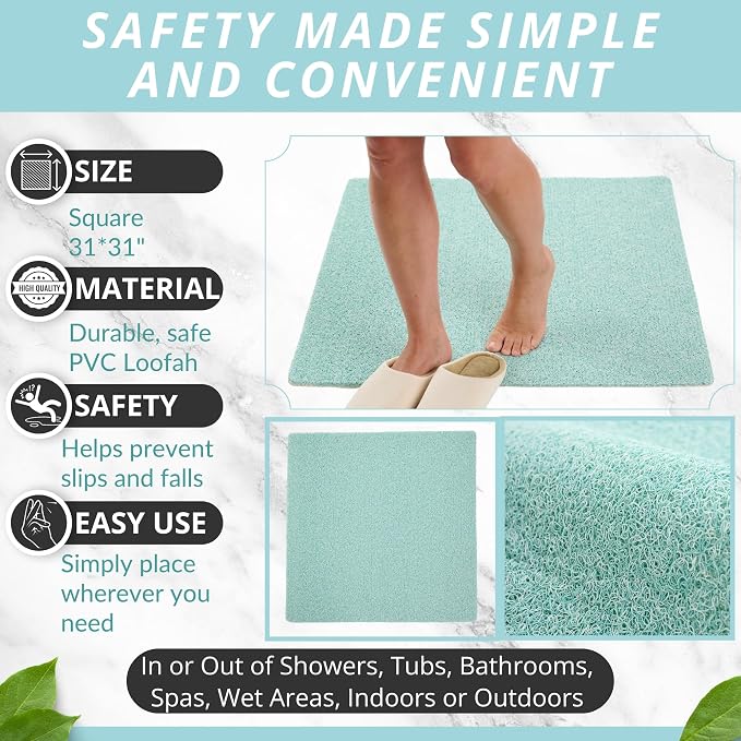 ENKOSI Square Shower Mat - Image 3