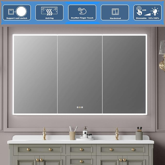 Recessed Medicine Cabinets for Bathroom - Image 6