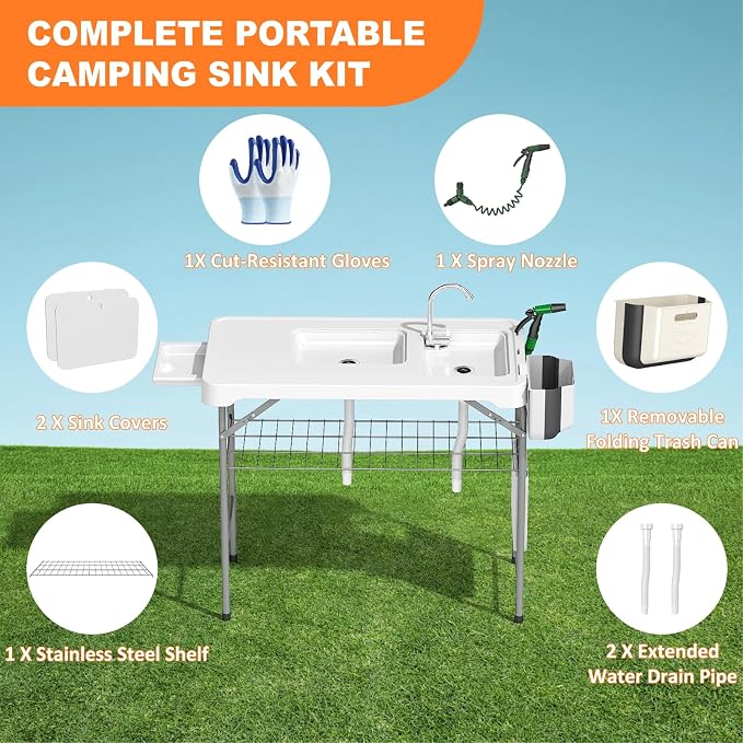 Folding Fish Cleaning Table - Image 4