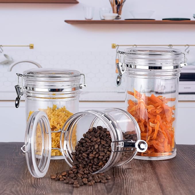 35 oz Reinforced Small Acrylic Canister - Image 5