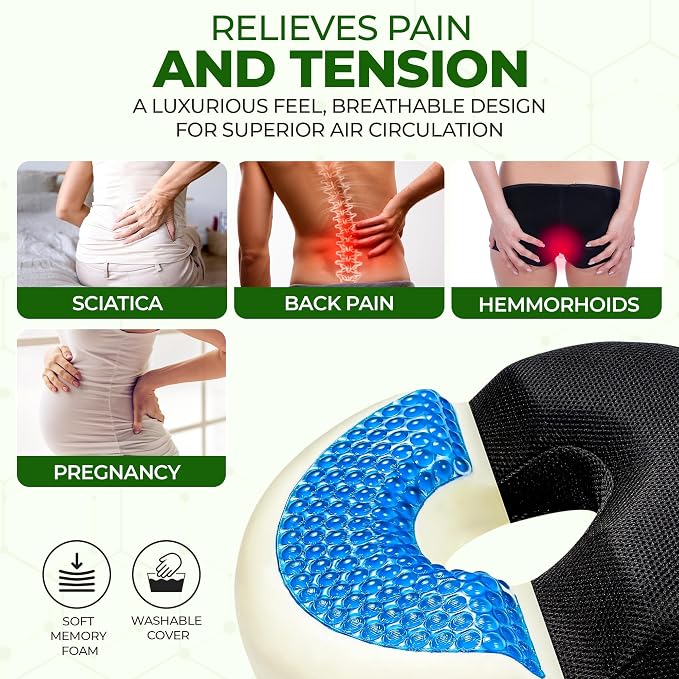Donut Gel Sitting Pillow - Image 3