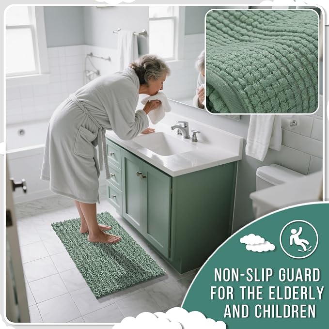 Yimobra Bathroom Rugs Sets 2 Piece - Image 5