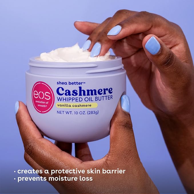Bundle of eos Shea Better Body Lotion + Whipped Body Butter, Vanilla Cashmere - Image 4