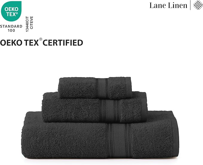 LANE LINEN 12 Pack Premium Towels - Image 8