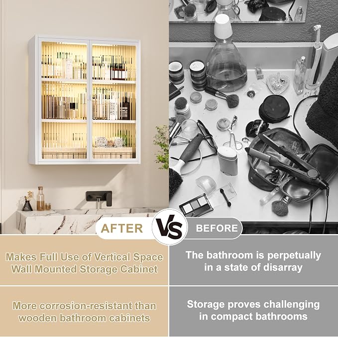 Bathroom Wall Cabinet, Medicine Cabinets - Image 6