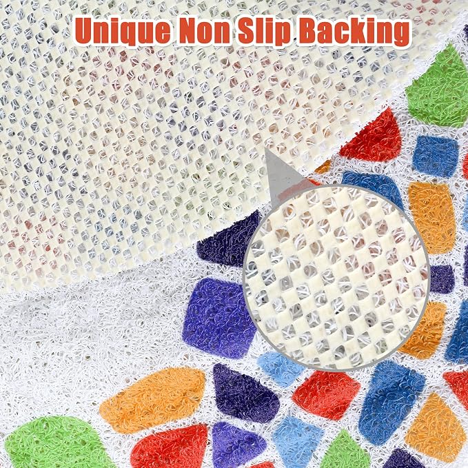 Shower Mat Non-Slip, Soft Comfort Bath Mat - Image 2