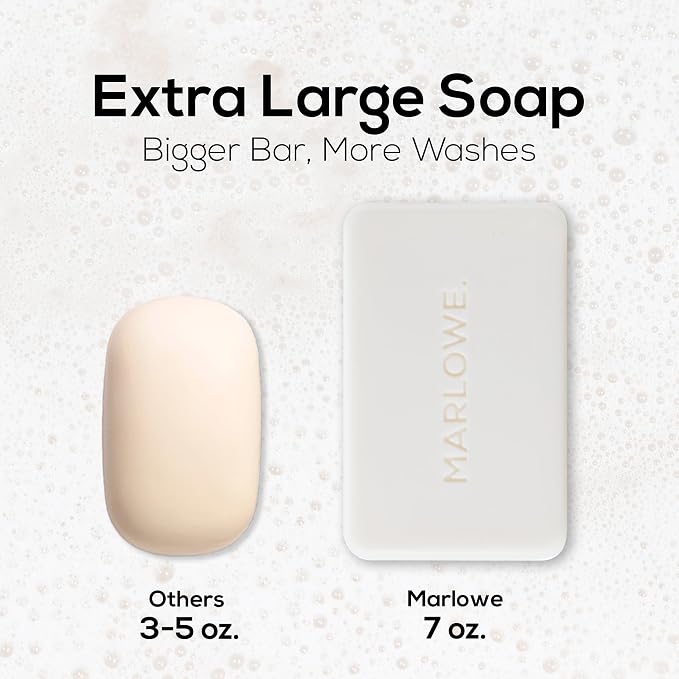 MARLOWE. No. 105 Bar Soap for Men 7 oz Moisturizing Body Soap, Nourishing & - Image 9