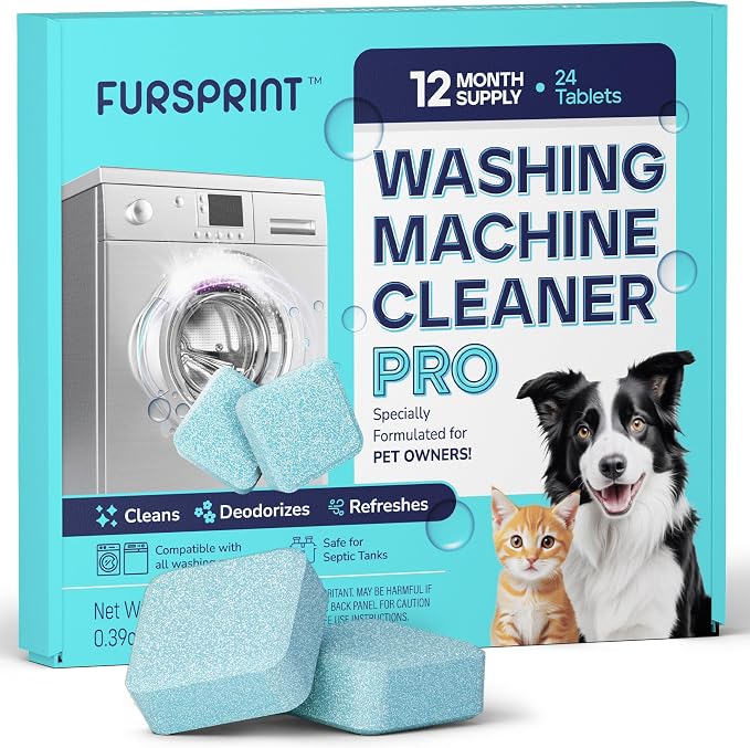 Washing Machine Cleaner Tablets by Fursprint