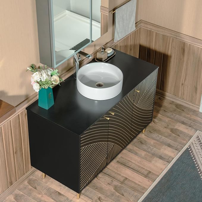 Woodbridge 48" Modern Bathroom Vanity - Image 11
