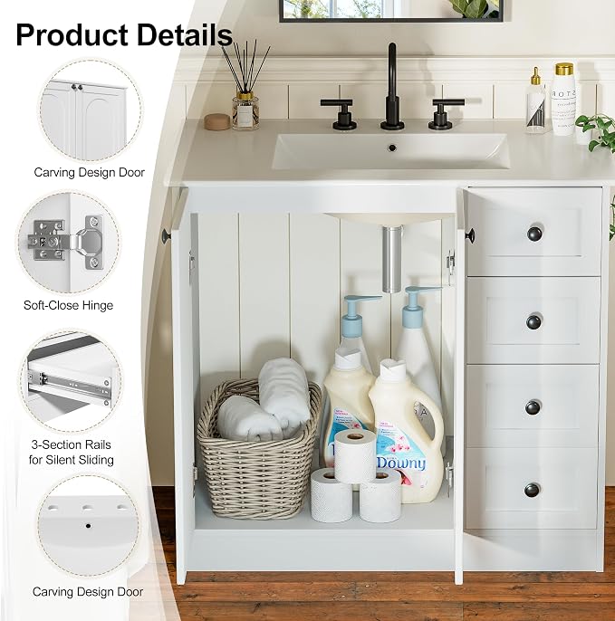 Freestanding Bathroom Vanity - Image 3