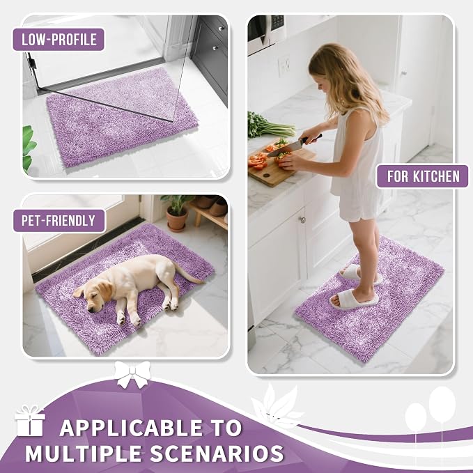 Yimobra Long Bathroom Rug Non Slip 44x24 Inch, Extra Thick Soft Absorbent - Image 7