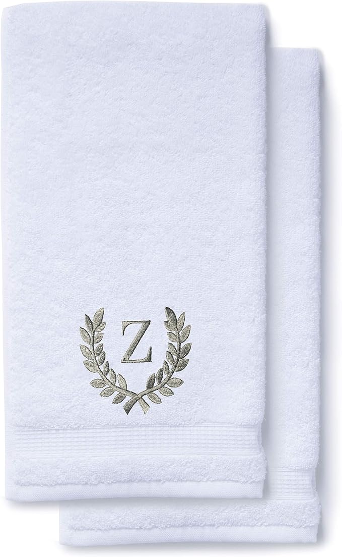 Decorative and Monogrammed Hand Towels by Turquaz