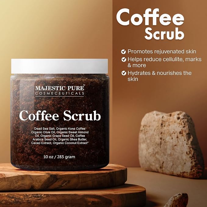 MAJESTIC PURE Arabica Coffee Scrub - Image 4