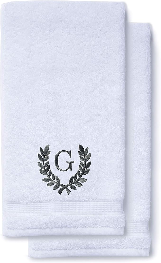 Decorative and Monogrammed Hand Towels by Turquaz