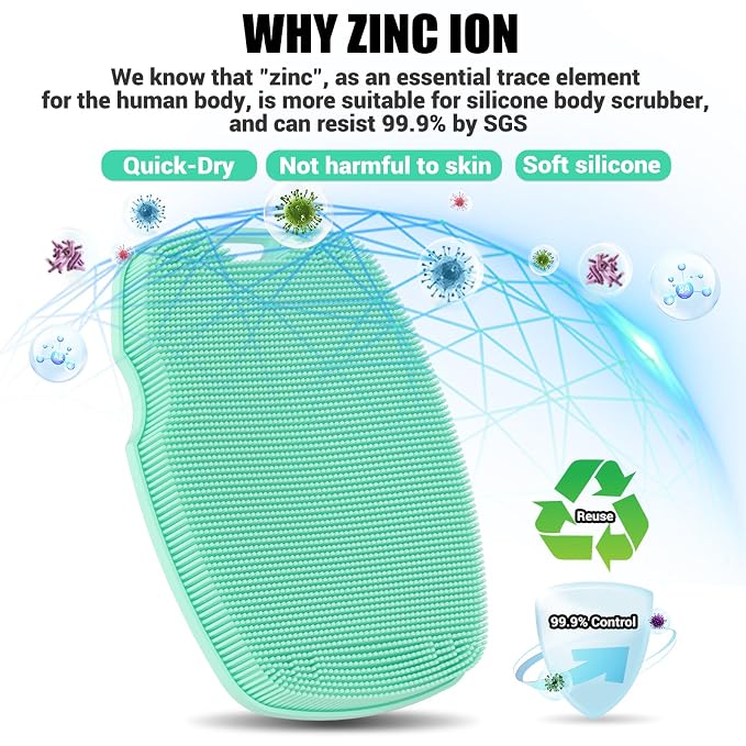 Silicone Body Scrubber - Image 3