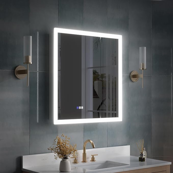WELLFOR 30 x 32 Inch LED Medicine Cabinet by WELLFOR