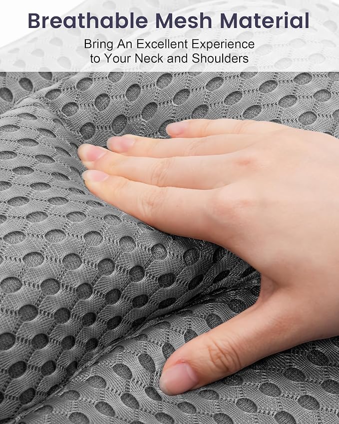 Bath Pillow, Bath Pillows for Tub Neck and Back Support, Soft 4D Air Mesh - Image 4