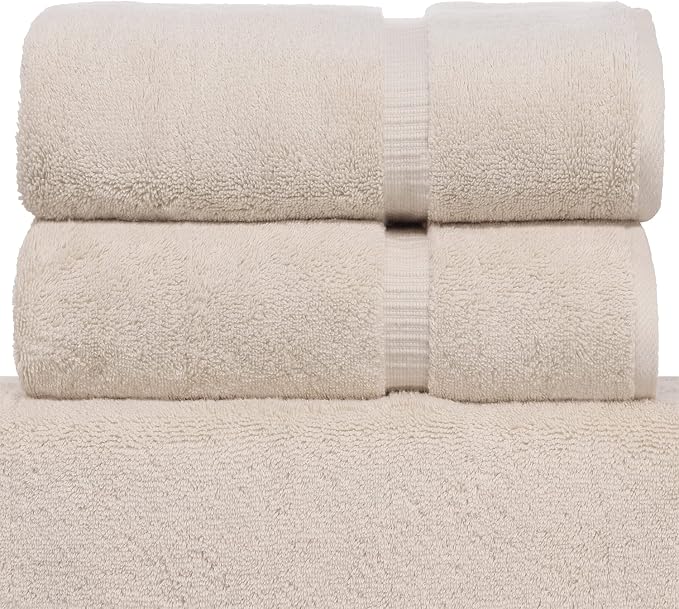Luxury Hotel & Spa Collection Highly Absorbent, Quick Dry 100% Turkish Cotton by BareCotton