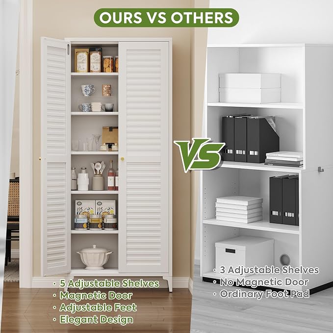 Floor Bathroom Storage Cabinet - Image 6