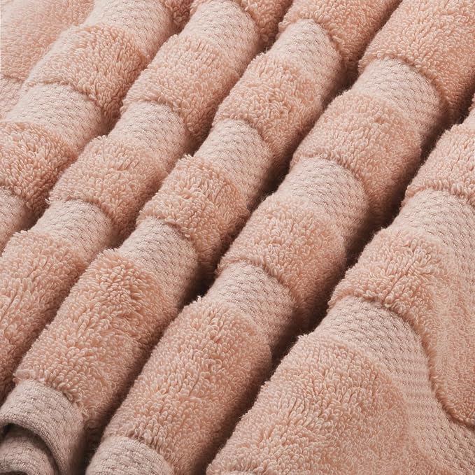 SOFE H&L | Olea Luxury Turkish Cotton Bath Towels Set of 6 : 2 Bath Towels 2 - Image 5