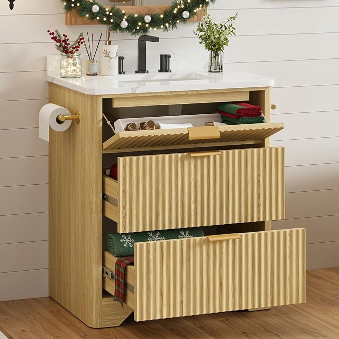 IRONCK 30 inch Bathroom Vanity by IRONCK
